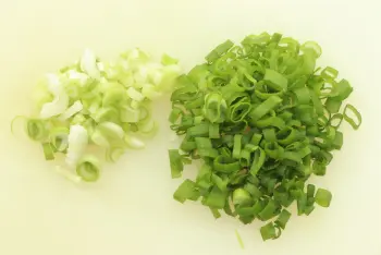 Arroz frito con pollo y cebolleta : Etapa 2