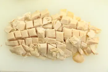 Arroz frito con pollo y cebolleta : Etapa 3