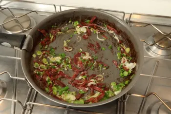 Arroz salteado con setas y jamón : Etapa 12