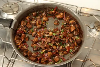 Arroz salteado con setas y jamón : Etapa 13