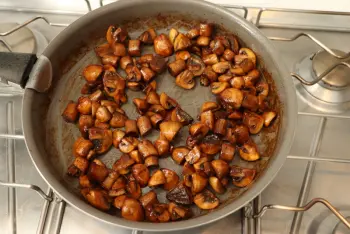 Arroz salteado con setas y jamón : Etapa 8