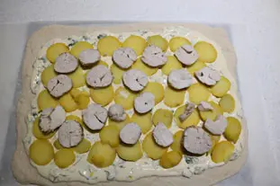 Tarta panadera de pollo y patatas : Foto de la etapa11