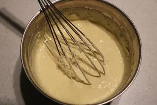 Pastel fino de puerros y alcachofas con salsa piamontesa : Foto de la etapa8