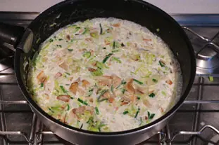 Tarta bretona de setas y puerros : Foto de la etapa7