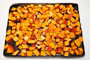Tarta de parmesano y calabaza-potimarron : Foto de la etapa2