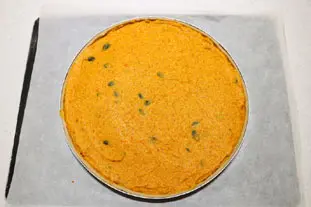 Tarta de parmesano y calabaza-potimarron : Foto de la etapa8
