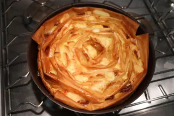 Tarta filo al estilo rural