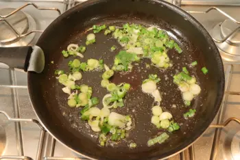 Quiche de espinacas y patatas sin masa