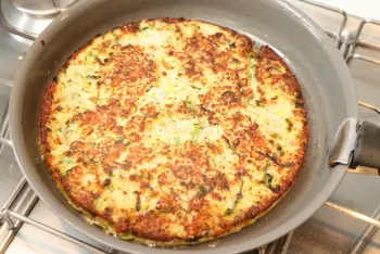 Pastel de sémola con puerros : Etapa 10