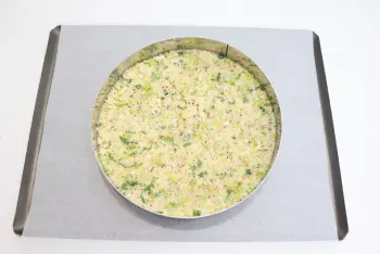 Pastel de sémola con puerros : Etapa 7