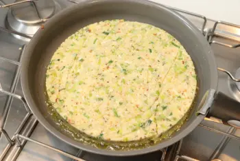 Pastel de sémola con puerros : Etapa 9