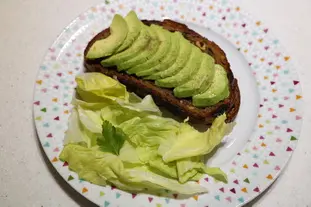Grilled cheese y aguacate