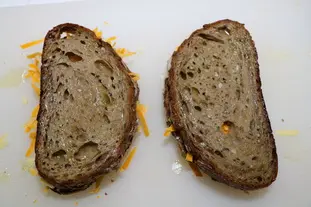 Grilled cheese y aguacate : Foto de la etapa6
