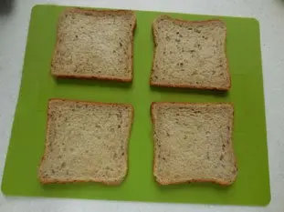 Croque-monsieur completo : Foto de la etapa2