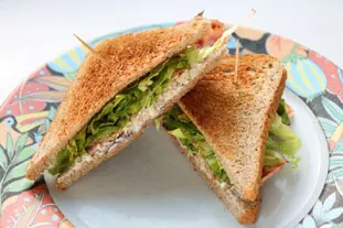 Club sandwich "Tierra y Mar"