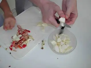 Cuatro-Cuartos (incorporar frutos a la masa) : Foto de la etapa2