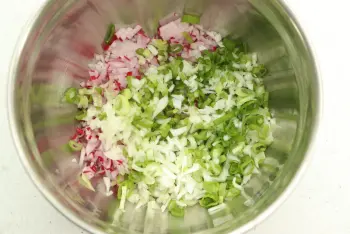 Crema para untar de rábano y sardina : Etapa 2
