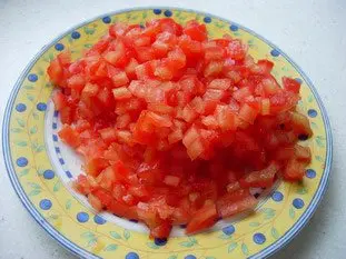 Pequeños omelettes con verduras : Foto de la etapa2