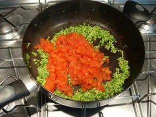 Pequeños omelettes con verduras