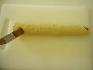 "Caracoles" de hojaldre y jamón  : Foto de la etapa6