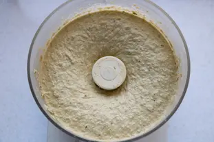 Hummus verde : etape 25