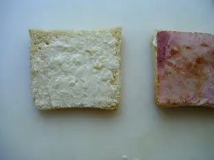 Sandwich croque-monsieur : Foto de la etapa4