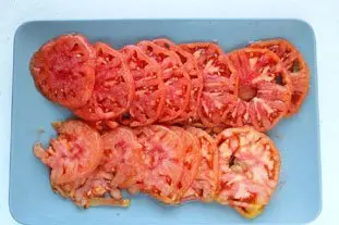 Verduras frescas prensadas : Foto de la etapa1