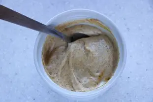 Aguacate con gambas fritas : Foto de la etapa4