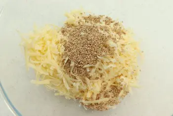 Galletas saladas de sésamo y queso Comté : Etapa 3