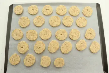 Galletas saladas de sésamo y queso Comté : Etapa 7