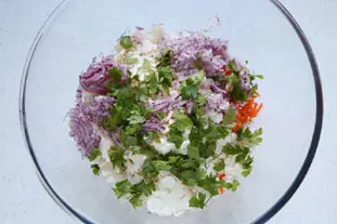 Coleslaw bretón  : Foto de la etapa3
