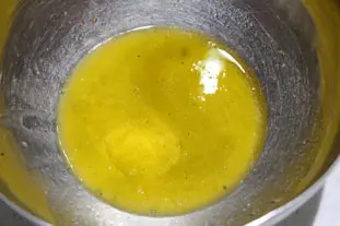 Ensalada sencilla de champiñones y tomillo-limón en 3 formas : Foto de la etapa2