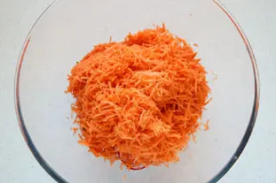 Ensalada crujiente de rábano y zanahoria : Foto de la etapa3