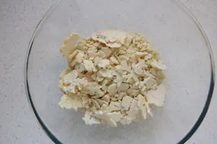 Ensalada de coliflor, pollo y aguacate : Foto de la etapa1