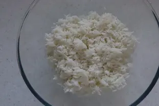 Ensalada de arroz y brócoli violeta : Foto de la etapa1