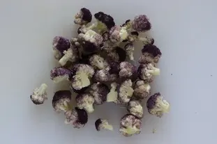 Ensalada de arroz y brócoli violeta : Foto de la etapa2