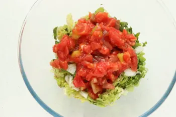 Una refrescante ensalada de verano