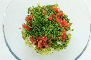 Una refrescante ensalada de verano