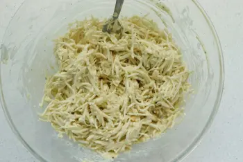 Remoulade de apio con estragón y huevos mimosa : Etapa 7