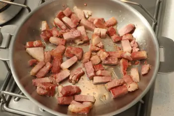 Ensalada crujiente de arroz y jamón : Etapa 3