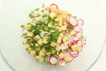 Ensalada crujiente de arroz y jamón : Etapa 7