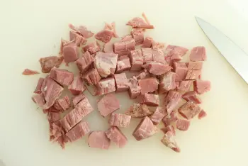 Ensalada de calabacines crujientes con las sobras del asado : Etapa 3