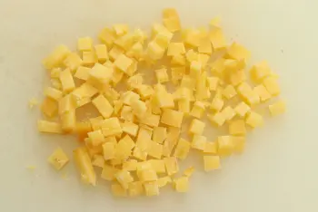 Ensalada de alubias blancas, atún y queso cheddar : Etapa 5