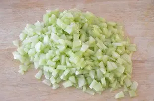 Ensalada semicrujiente con gambas : Foto de la etapa1