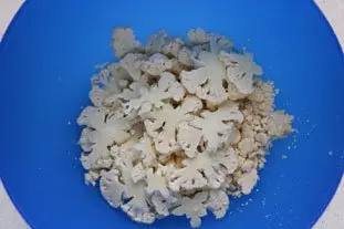 Coliflor crujiente con limón : Foto de la etapa2