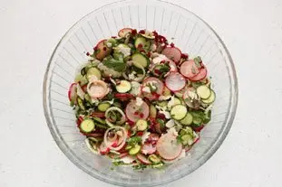 Ensalada crujiente de primavera : Foto de la etapa10