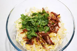 Ensalada de endivias a la contesa : Foto de la etapa7