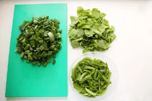 Sopa muy verde y barata : Foto de la etapa1