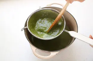 Sopa muy verde y barata
