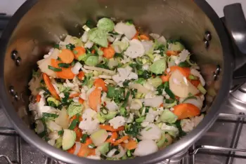 Sopa de verduras de invierno